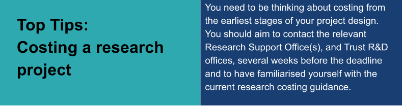 costing a research project